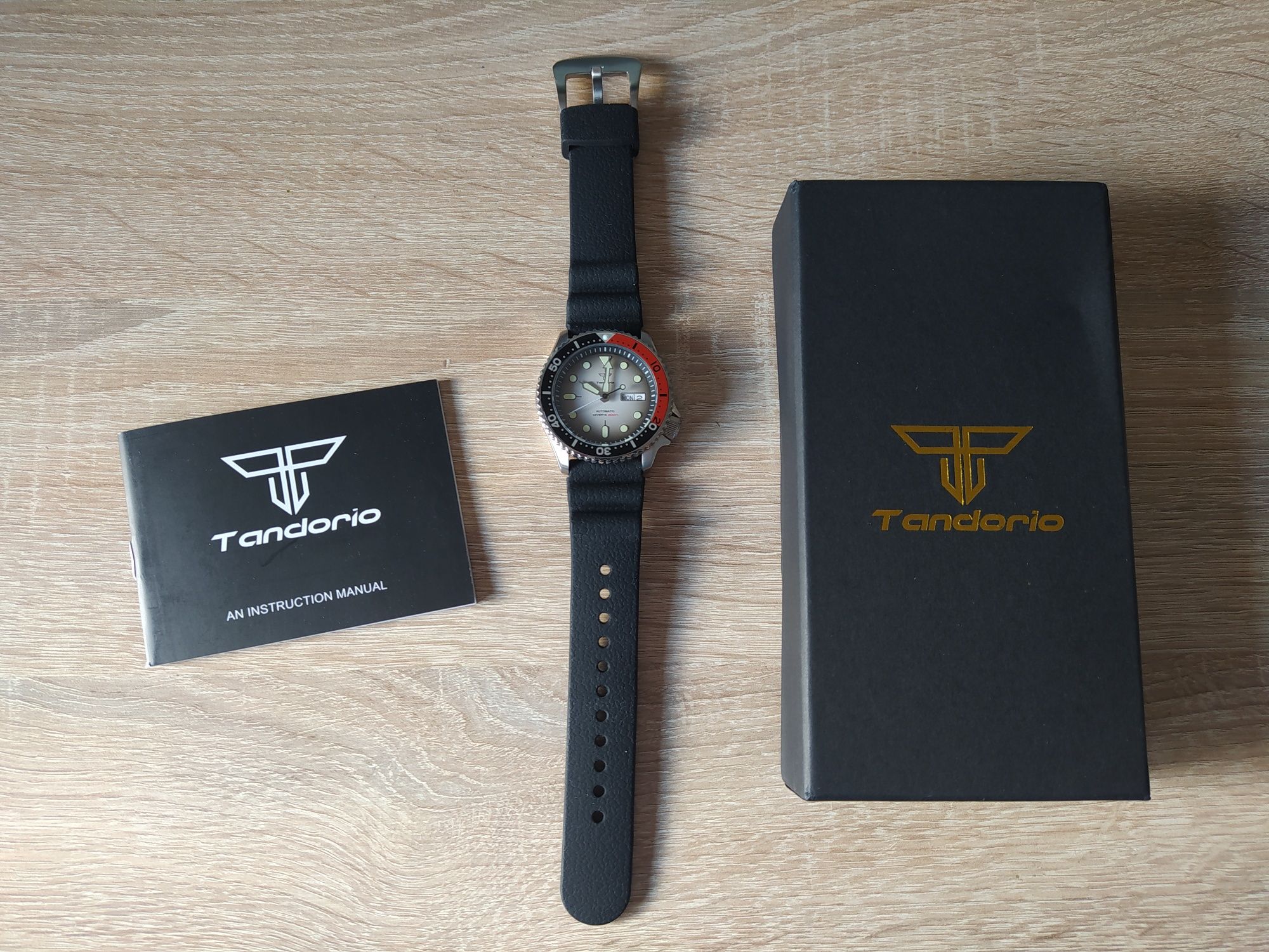 TANDORIO SKX MOD *** zegarek męski automat diver + GRATIS