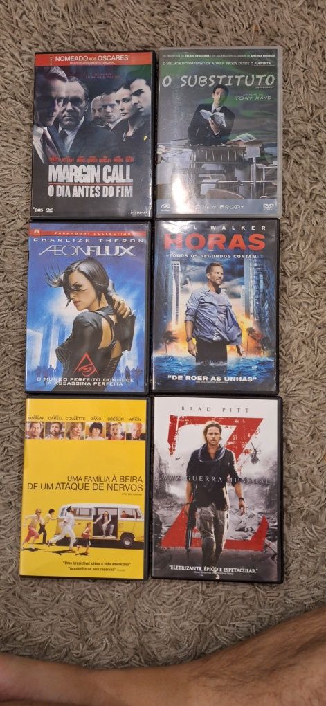 DVDs. Vários. Como novos