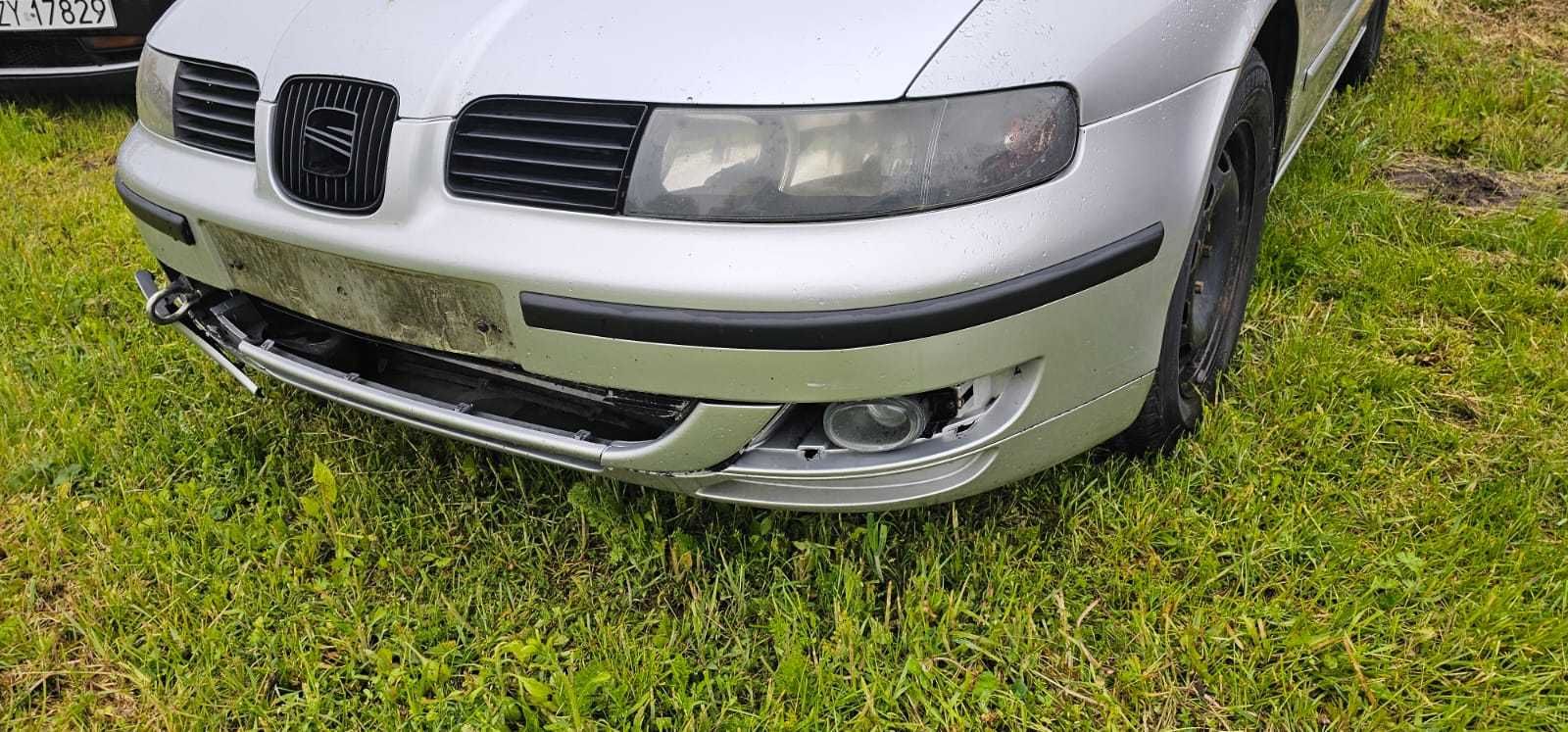 Zderzak przód przedni Seat Leon I Toledo II lakier LS7N