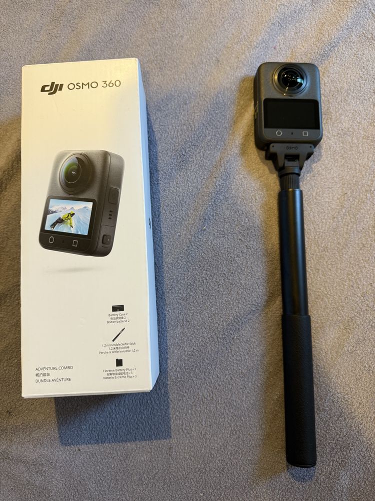 DJI OSMO360 adventure combo