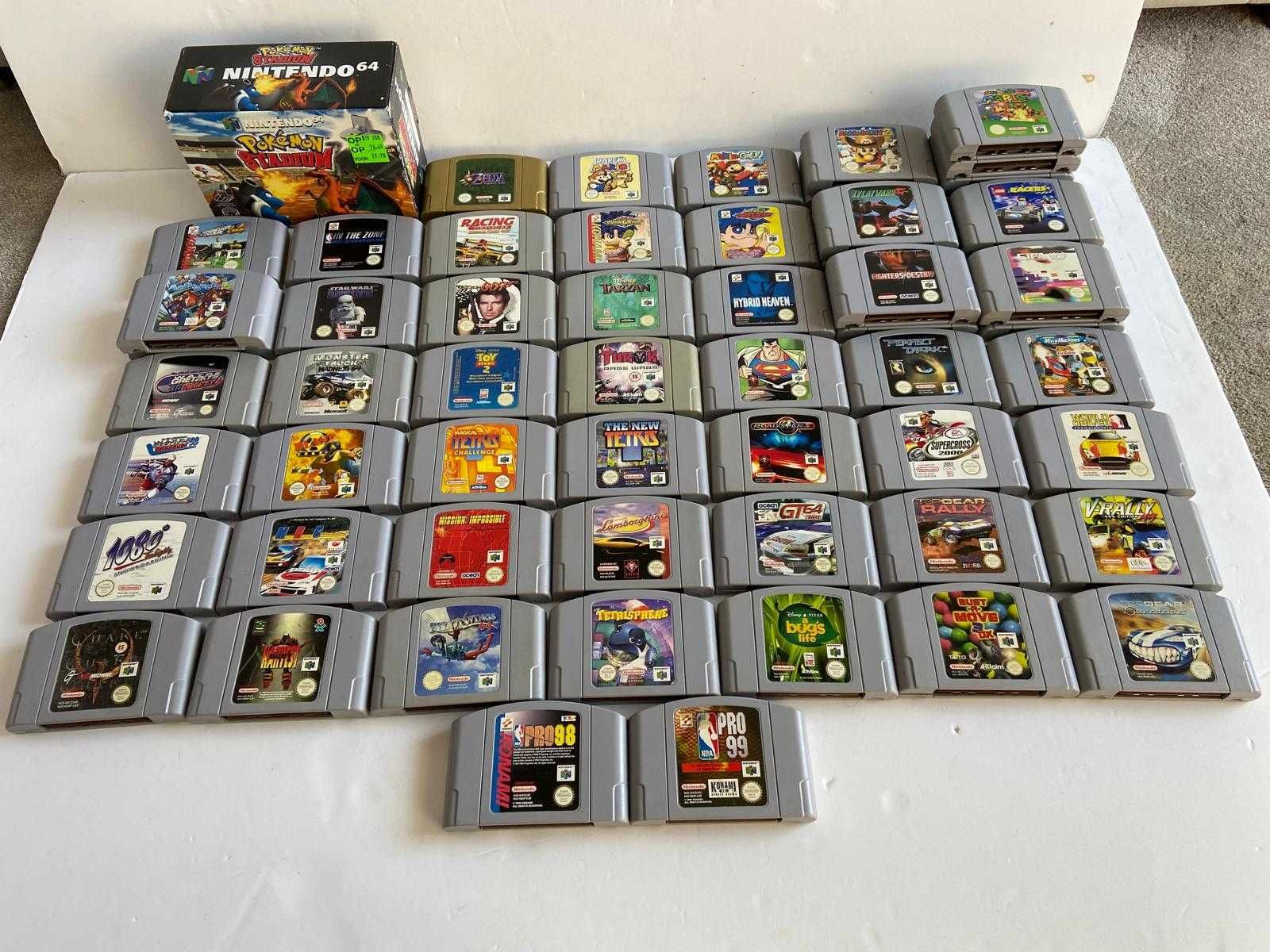 Jogos, comandos e acessórios Nintendo 64