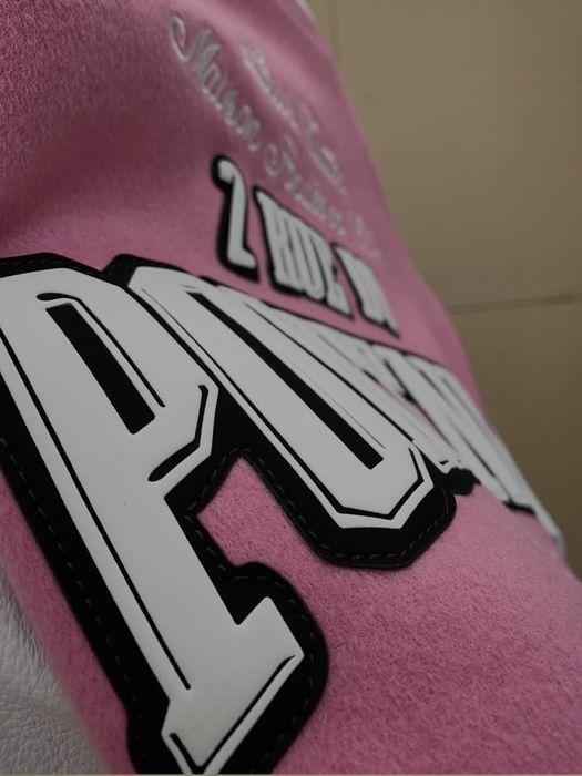 Louis Vuitton x Nigo FW25 – kurtka varsity z wstawkami ze skóry