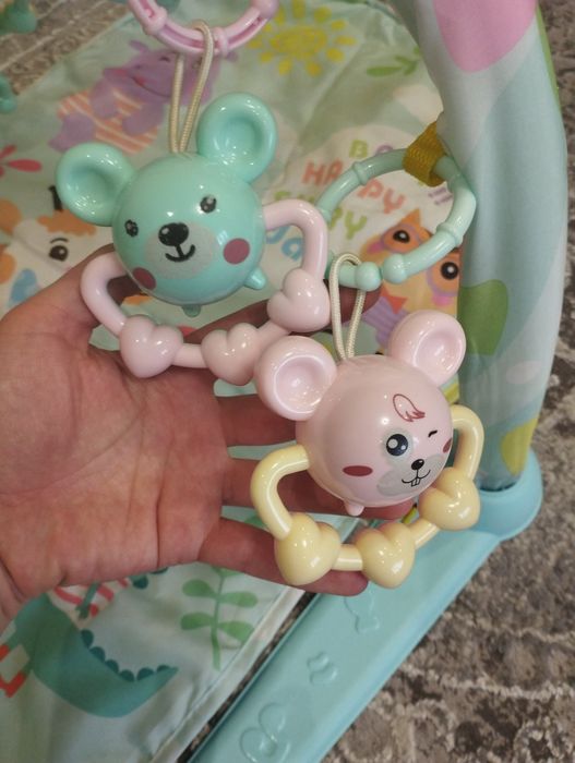 Розвиваючий килимок limo toy для немовлят
