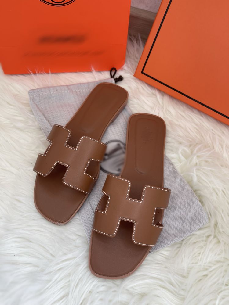 Шльопанці HermeS, тапки Ерме