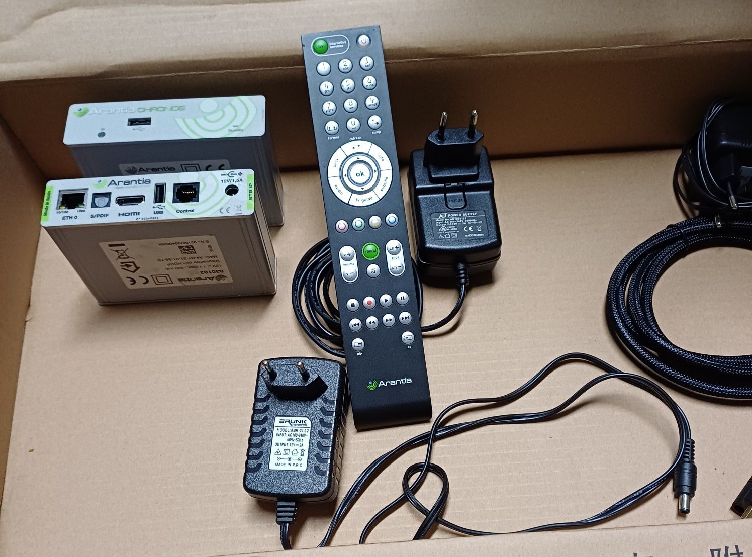 Box Arantia STB alta definição