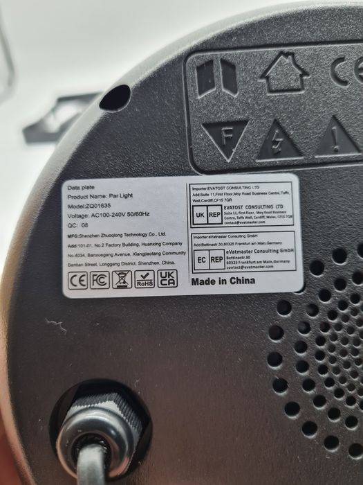 36 świateł światła LED RGB do klubu wesele imprezę DMX pilot