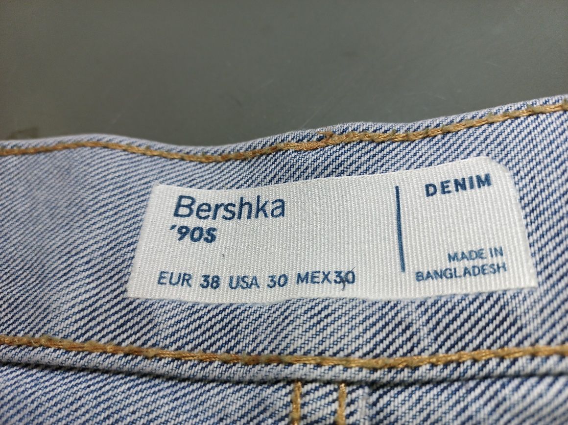 Spodnie,  DENIM '90S r 30 , Bershka