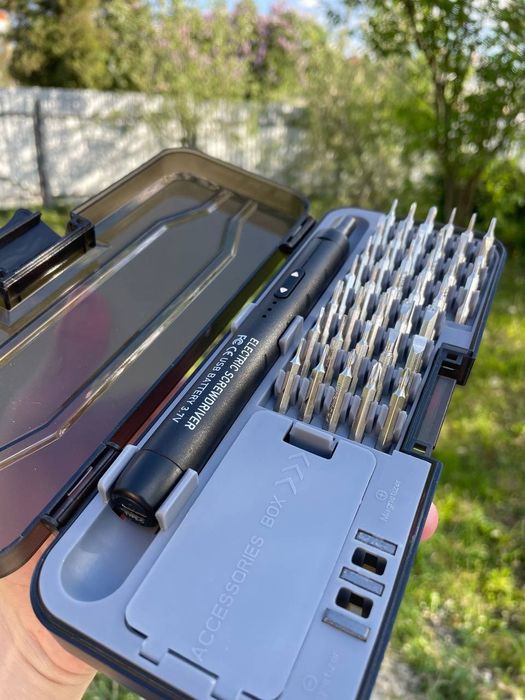 Електровикрутка Blivrig 46в1

Ідеальна для ремонту смартфонів, ноут