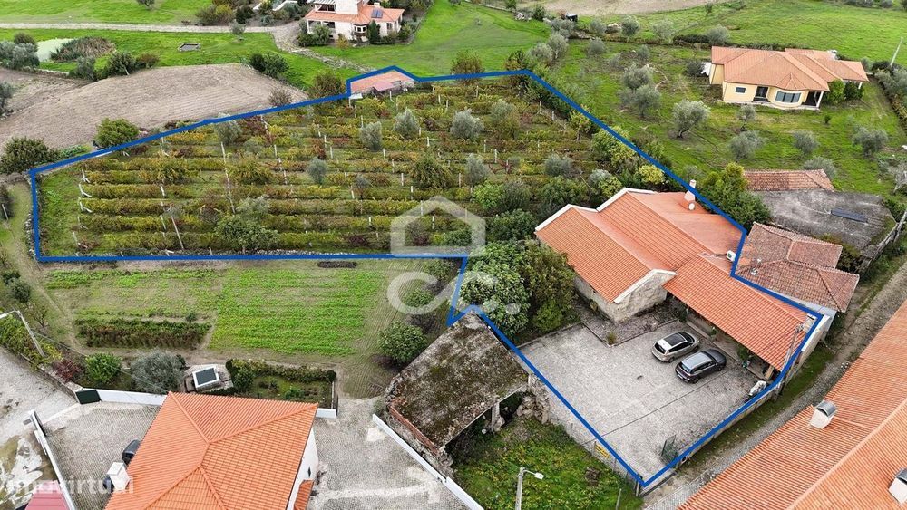 Quinta excelente, com restaurante típico, todo em pedra, com plantação