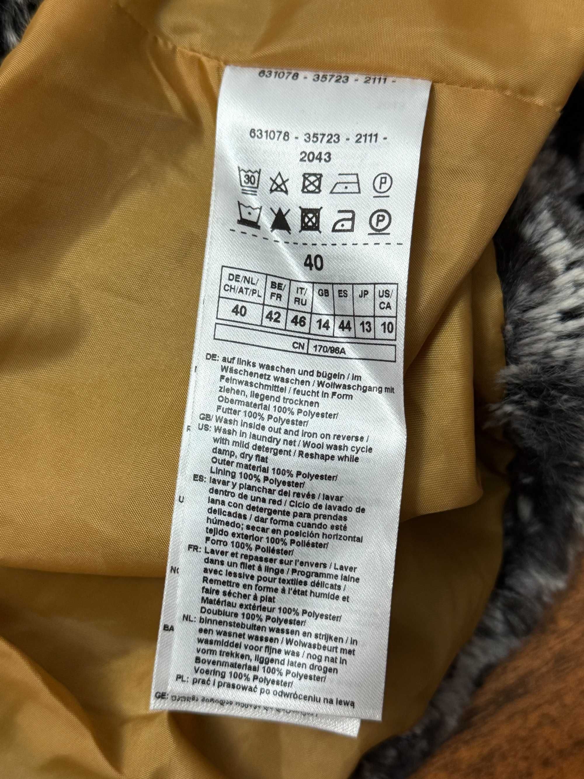 Kurtka ze sztucznego futerka pluszowego sztuczne Gerry Weber 40 L