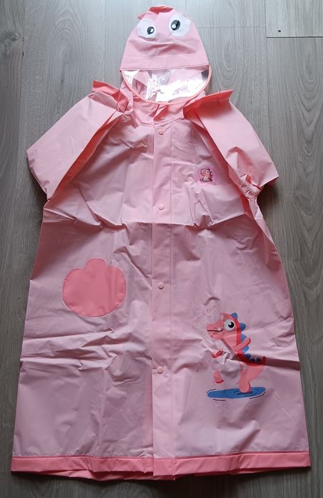 2 NOWE Płaszczyki przeciwdeszczowe rozm 122-128 cm