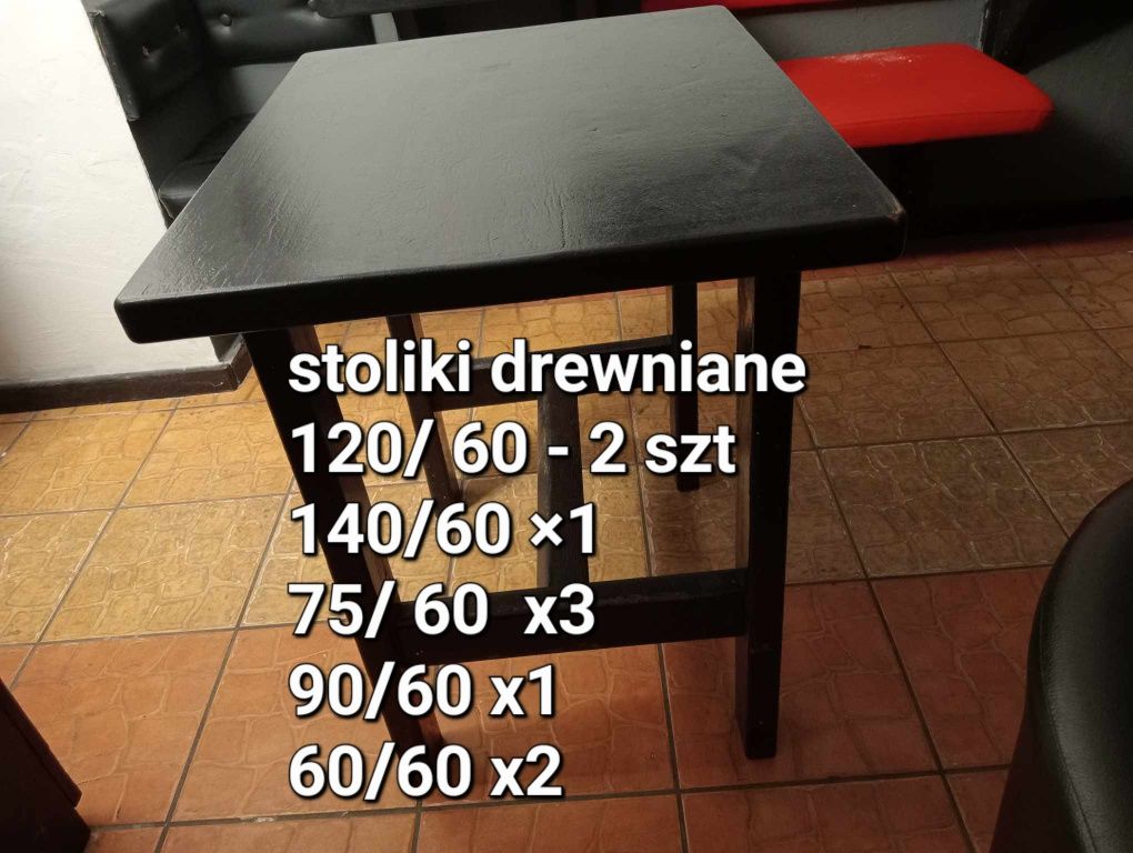 Stolik drewniany