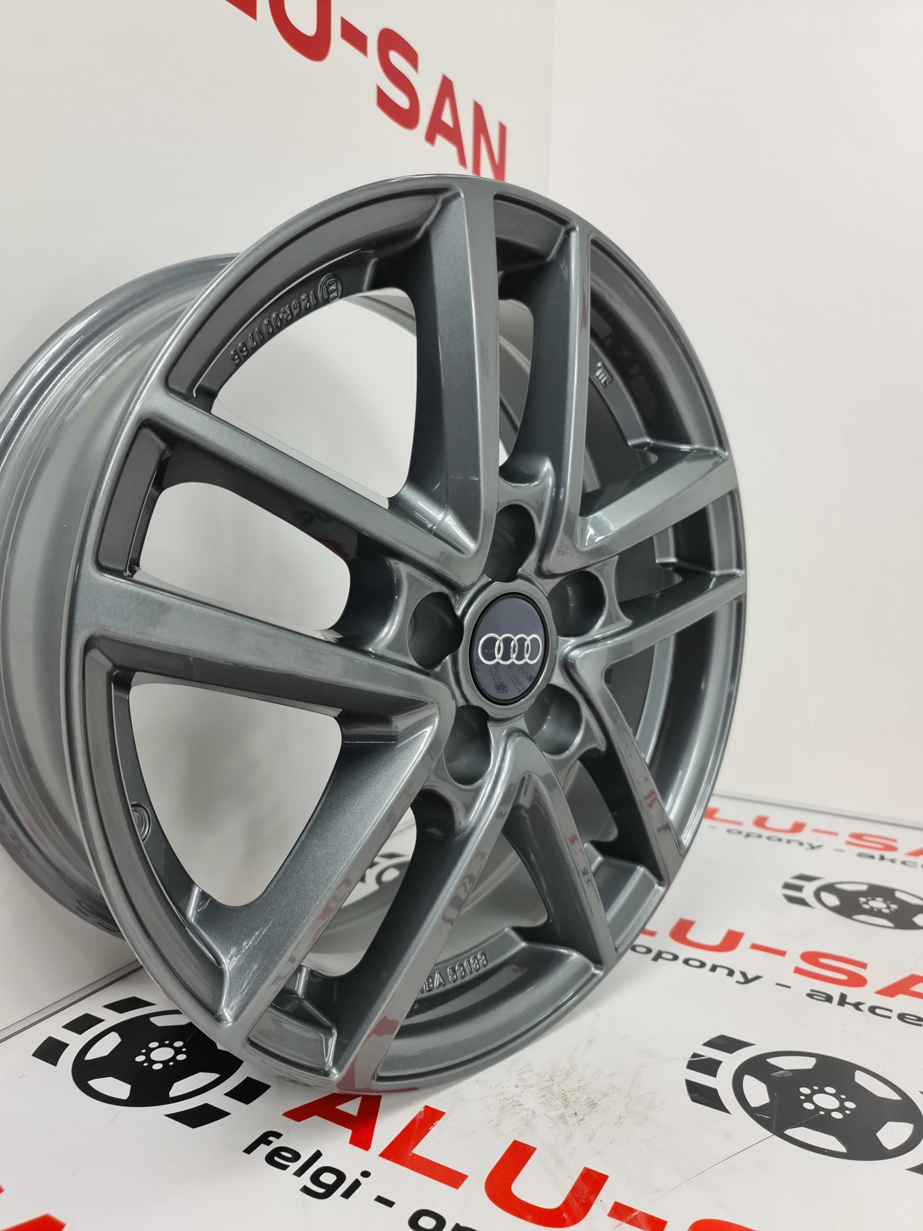 NOWE alufelgi AUDI 16" 5x100 A1 A2 A3 TT Grafitowe