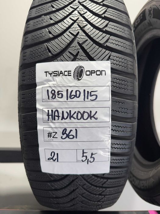 Opony Zimowe 185/60/15 Hankook WinterIceptRS3 #Z361