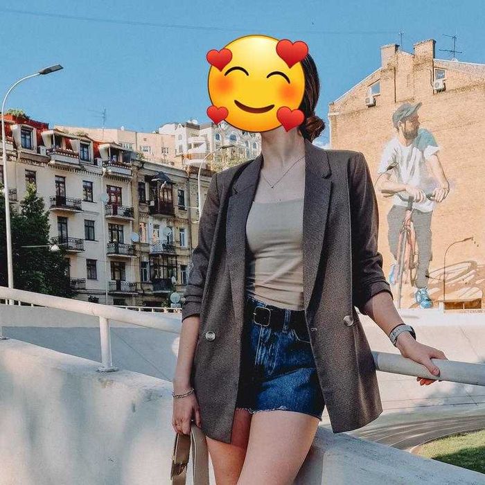 Двобортний піджак H&M жіночий