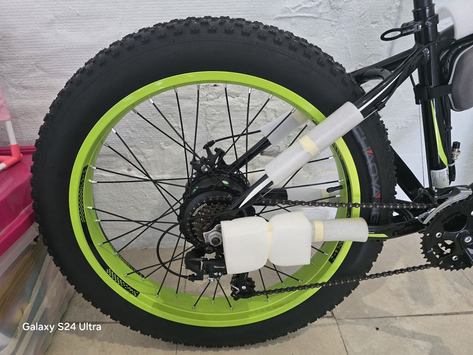 Bicicleta eléctrica nova sem bateria