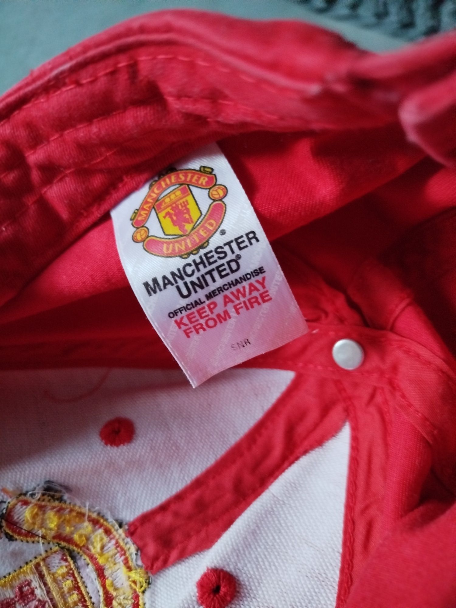 Czapka z daszkiem Manchester united