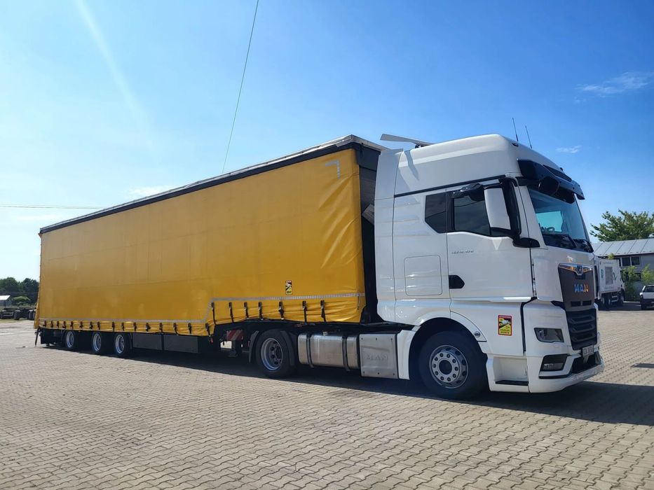 Gerblinger STA  Naczepa GERBLINGER niskopodwoziowa rozsuwana jumbo semi