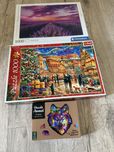 Puzzle 3 zestawy 1000 czesci