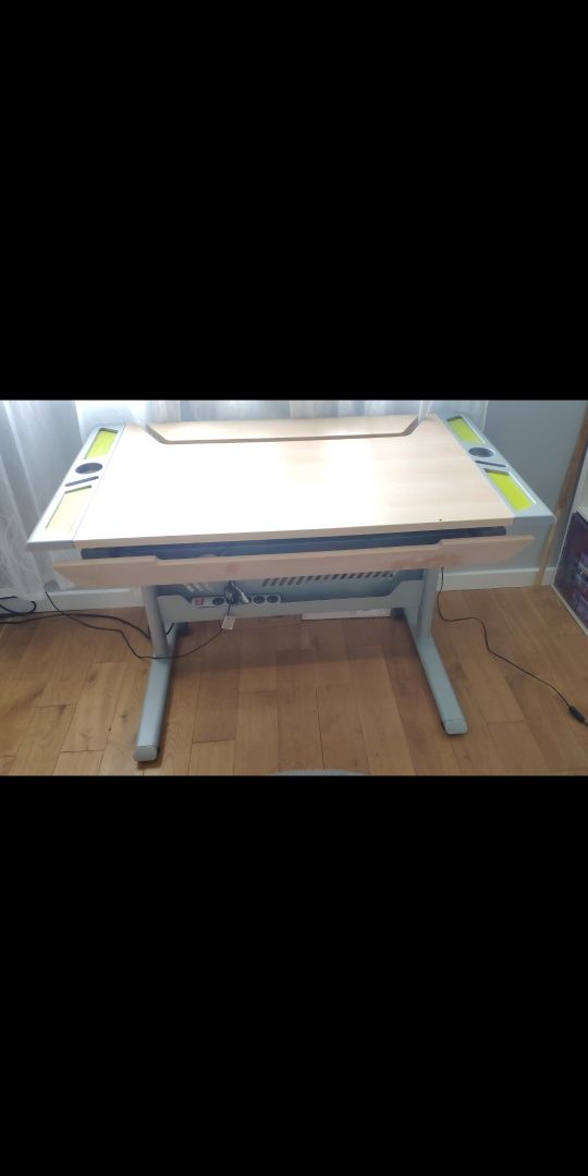 Biurko ergonomiczne PAIDI Tablo z regulacją wysokości i kąta nachyleni