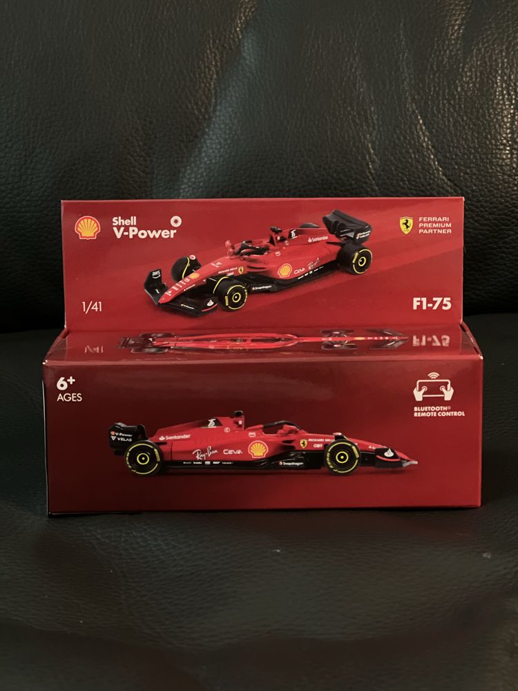 Іграшка автомобіль 1/41 Bluetooth RC Ferrari F1-75