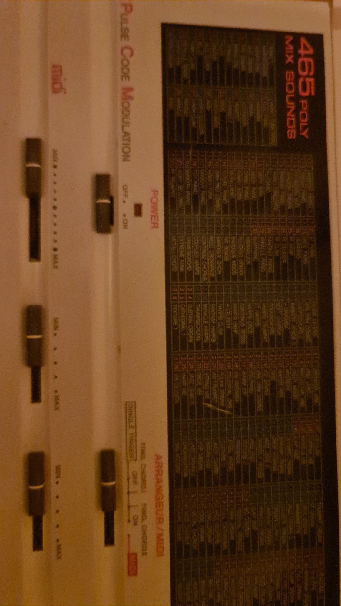 Órgão Hohner PSK55