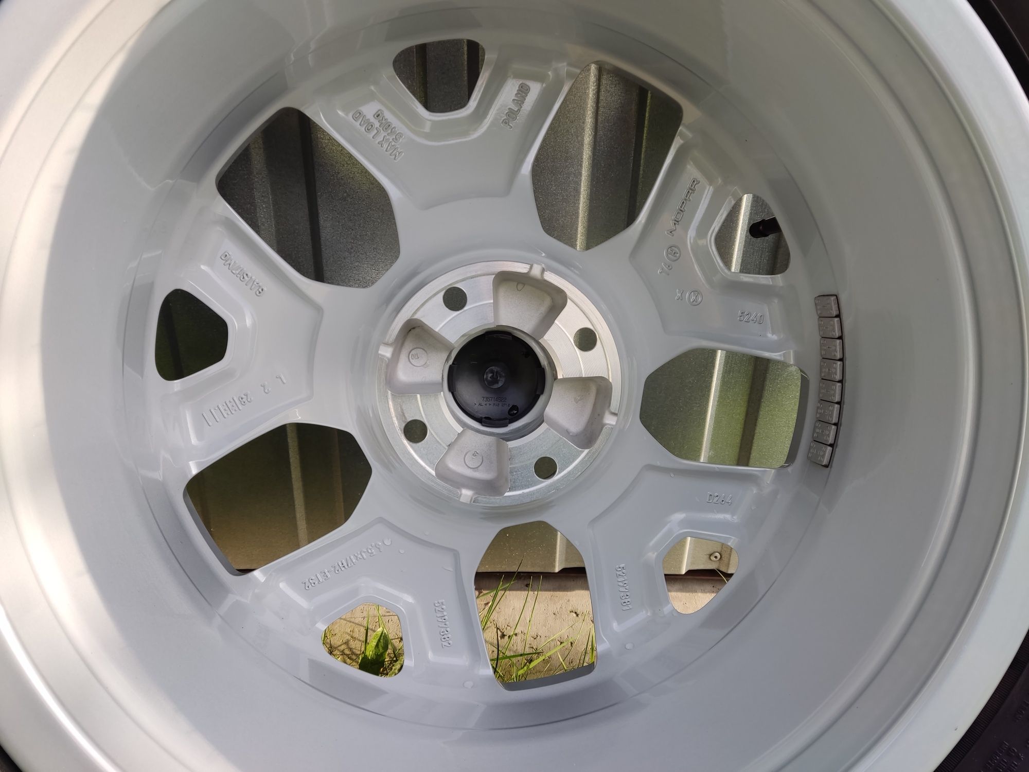 Oryginalne koła, opony Jeep Renegade felgi z oponami 5x110 , r17