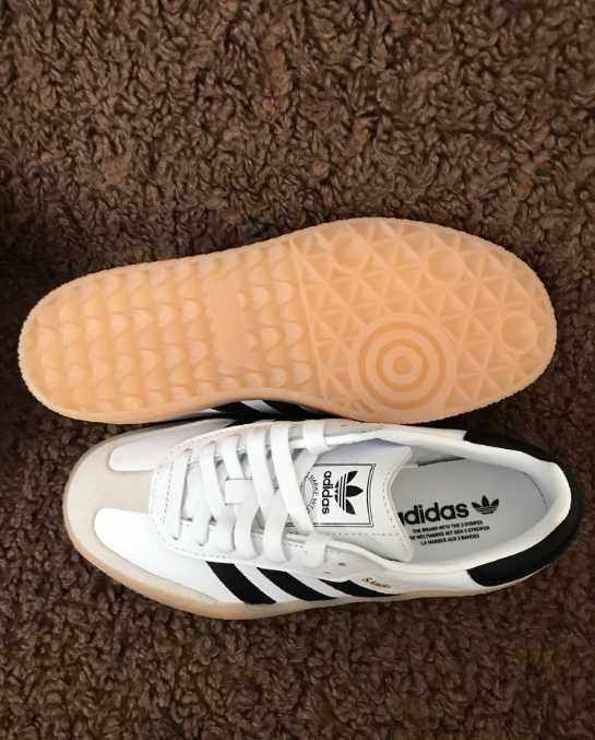 oryginale adidas Sambae White Black Gum (Women's)   42