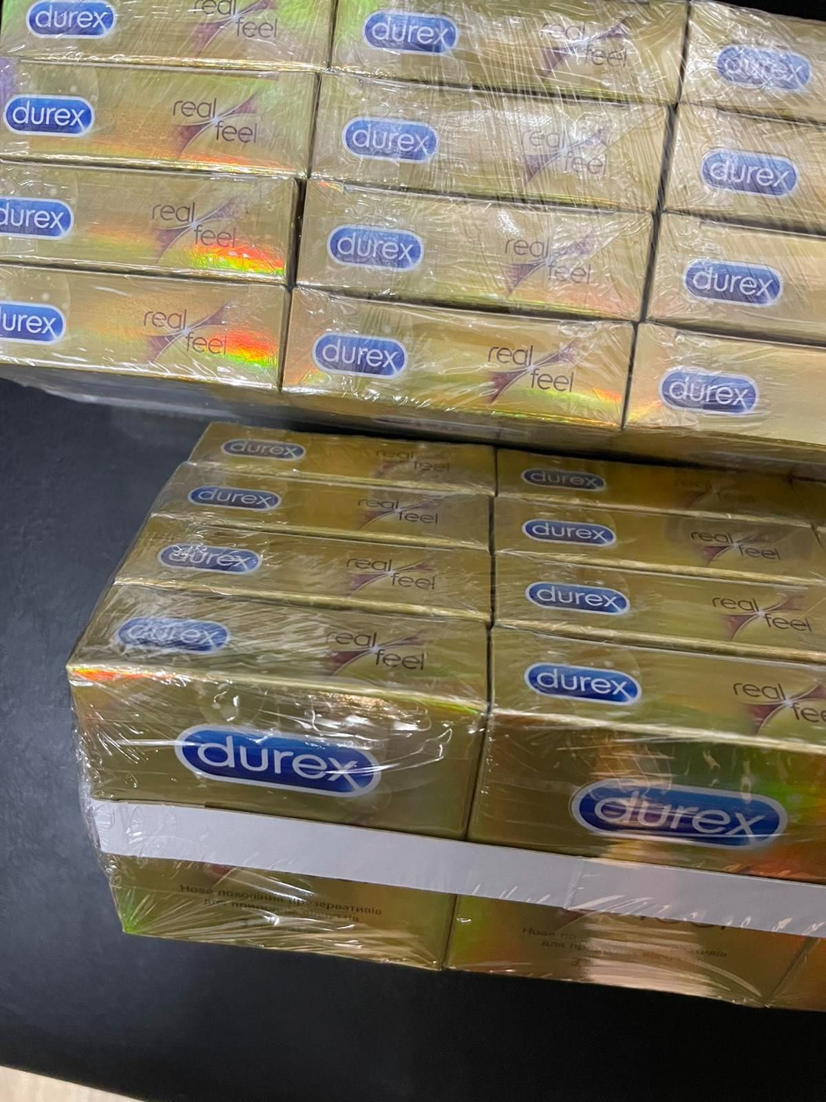 Презервативы Durex Real Feel блок (12 пачек, 3 штук в пачке)