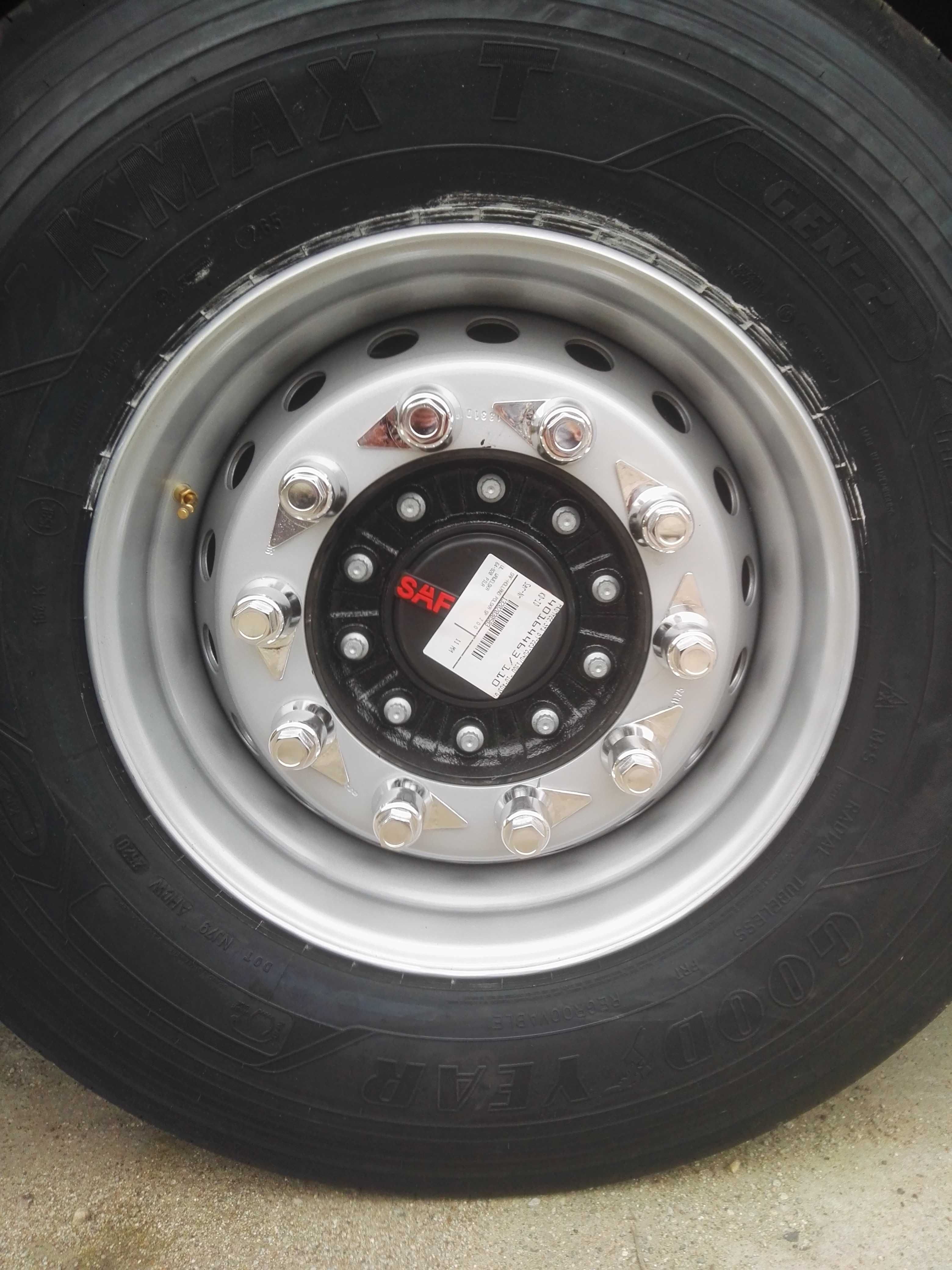 Nakładka metalizowana niska wysoka chrom roz. 24, 27, 30, 32, 33mm