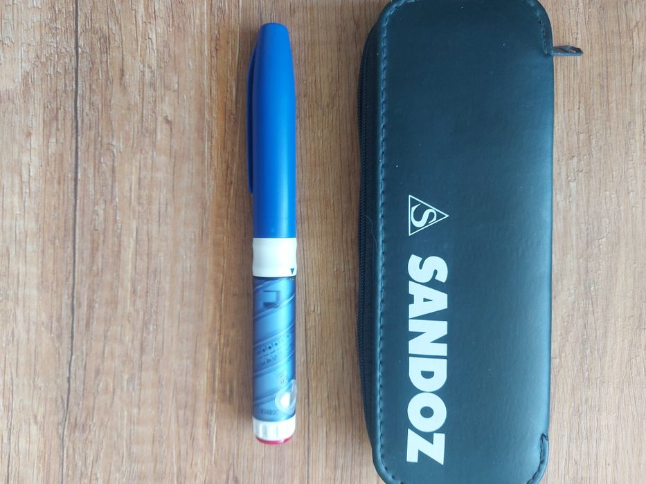 Pen 5 - wstrzykiwacz Omnitrope uzywany 2 miesiace stan bdb