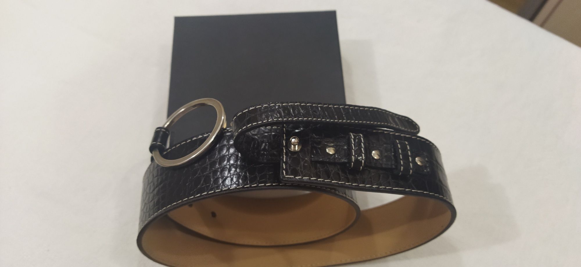 Ремінь TJ Collection. Жіночий. Шкіряний. Новий