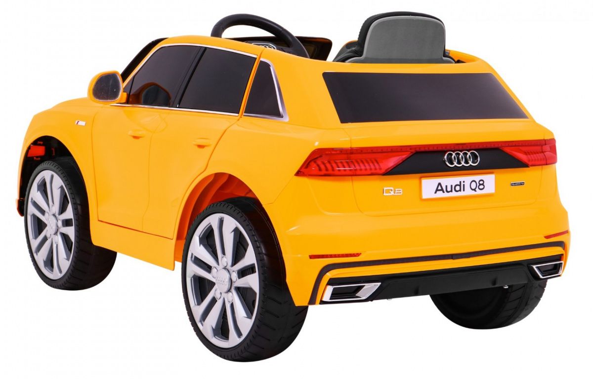 Audi Q8 Lift na akumulator dla dzieci Żółty