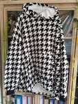 Bluza koc Dreamscene czarno - biały