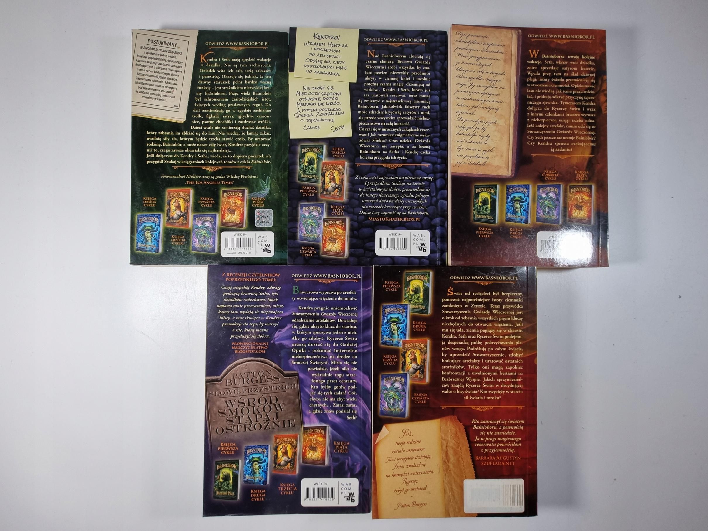 Baśniobór 1-5 / Brandon Mull