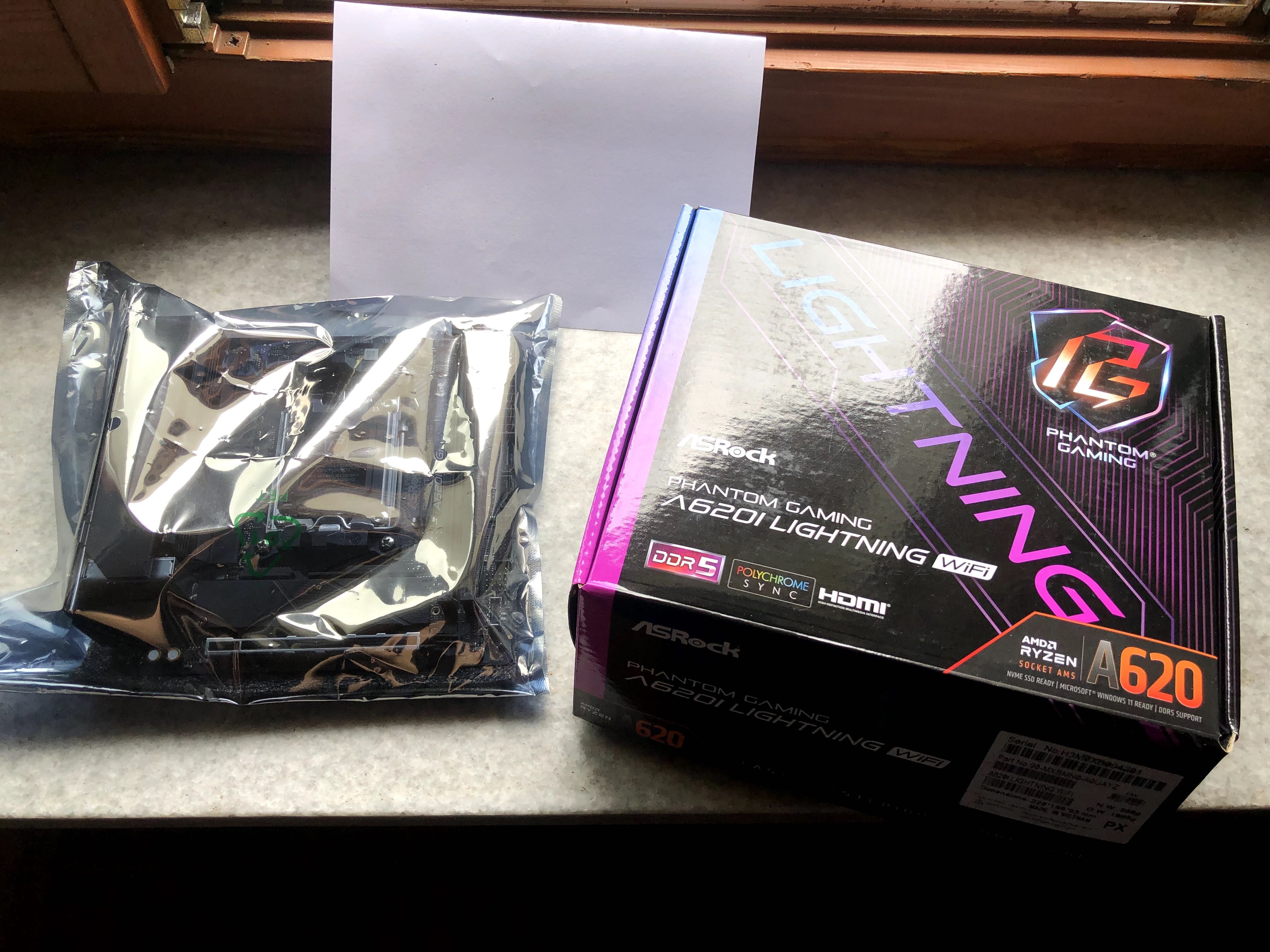 Płyta główna ASRock A620I LIGHTNING WIFI AM5 mini-ITX