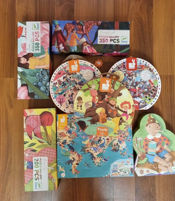 Продам детские пазлы