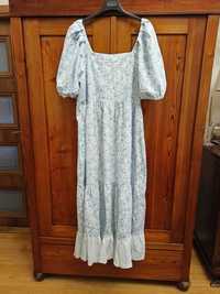 Romantyczna długa  sukienka Primark 48 bawełna