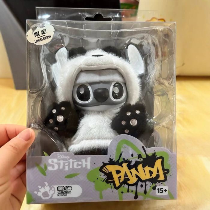 Оригинал Stitch MINISO GenZ Street • Панда • Limited Edition брелок