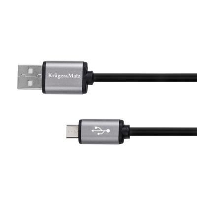 Kabel USB - microUSB 0,2m Kruger Matz Basic