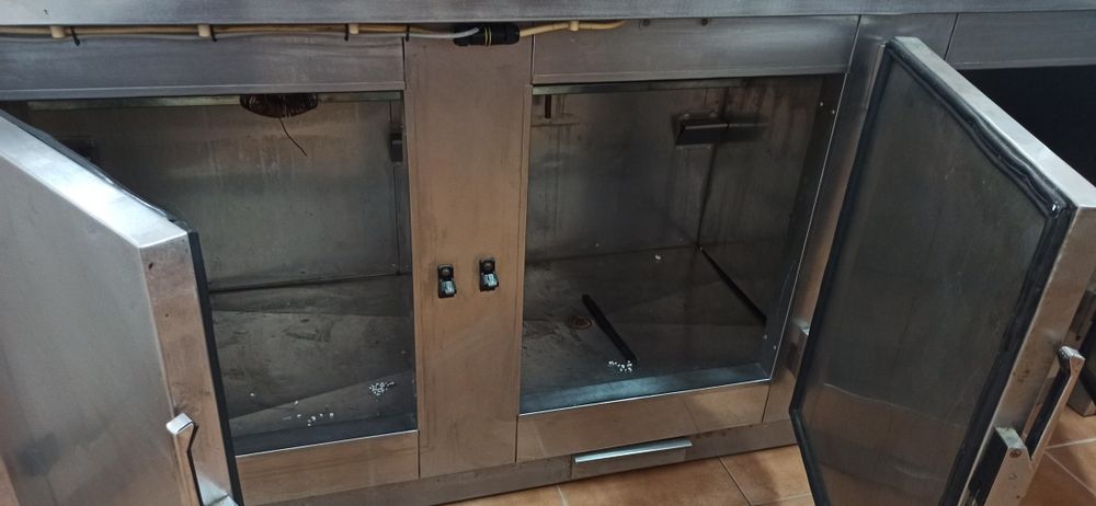 Balcão de refrigeração com máquina de imperial