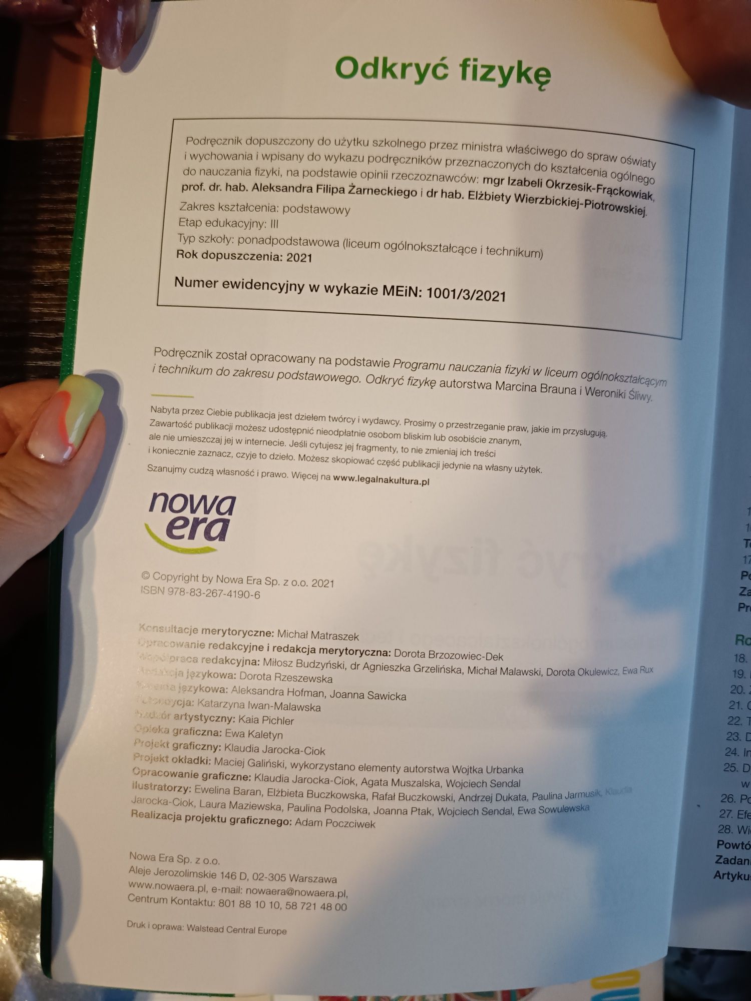 Odkryć fizykę 3 zakres podstawowy