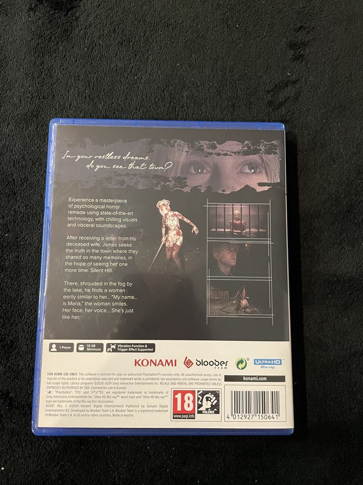 Silent Hill 2 playstation 5