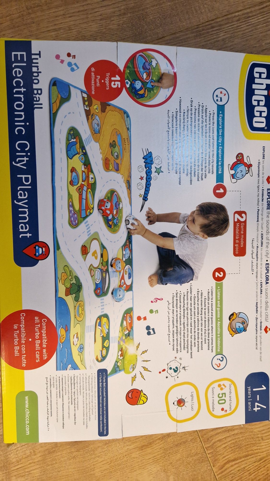 Electronic City Playmat chicco mata interaktywna