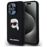 Karl Lagerfeld KLHMP15LSKHPPLK iPhone 15 Pro 6.1" czarny/black hardca