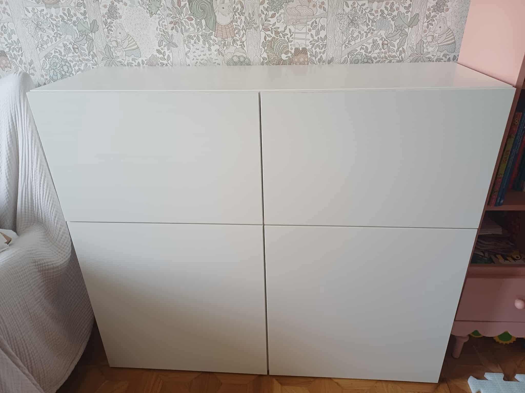 Komoda biała Ikea Besta 120x100x40