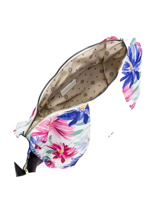 monnari torba damska typu crossbody – kwiecista elegancja na co dzień