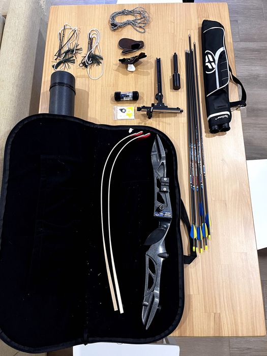 Arco recurvo para treino/ competição