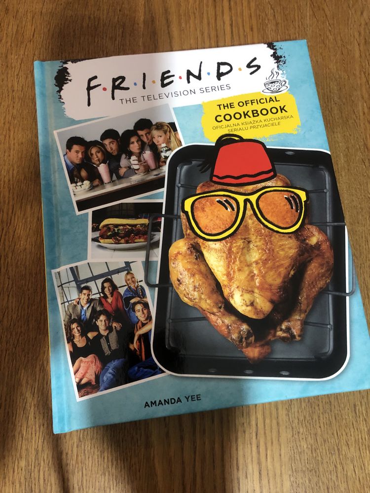 FRIENDS the Official Cookbook Przyjaciele książka kucharska BeBio Ama