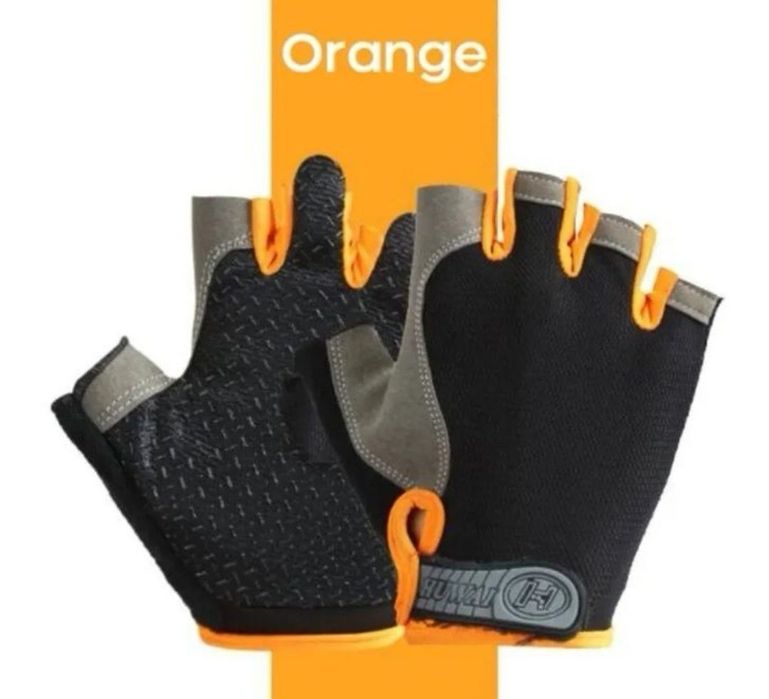 Rękawiczki rowerowe na pół palca M